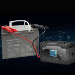 Qoltec Inteligentna mikroprocesorowa ładowarka 12V 8A | 24V 4A| Prostownik do akumulatora z funkcją naprawy - 4