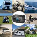 Qoltec Inteligentna mikroprocesorowa ładowarka 12V 8A | 24V 4A| Prostownik do akumulatora z funkcją naprawy - 15