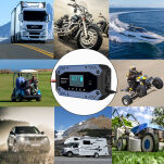 Qoltec Inteligentna ładowarka do  akumulatora STD AGM GEL LiFePO4 |  Prostownik z funkcją naprawy |12-24V |10A |  LCD | 9 - stopniowe ładowanie - 10