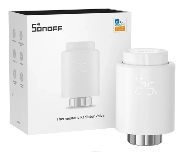 Inteligentna głowica termostatyczna Sonoff TRVZB Zigbee 3.0