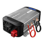 Qoltec Przetwornica napięcia | 500W | 1000W | 12V na 230V | Czysty Sinus | USB |LiFePO4