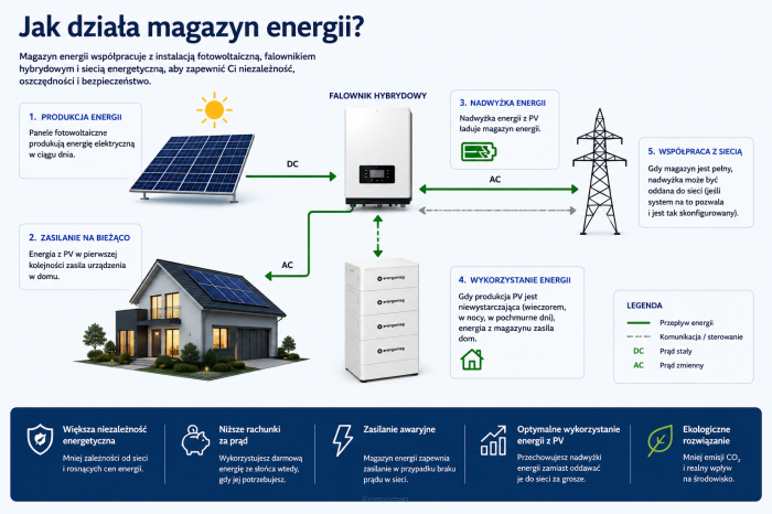 Jak dobrać magazyn energii do fotowoltaiki? 5, 10, 15 czy 20 kWh – kompletny poradnik 2026